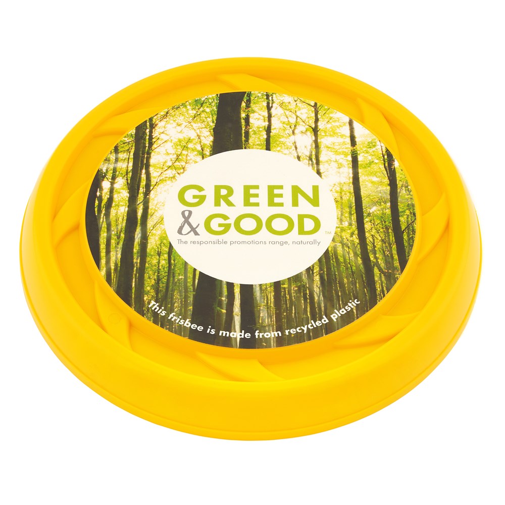 Frisbee mit Digitaldruck - recycelt