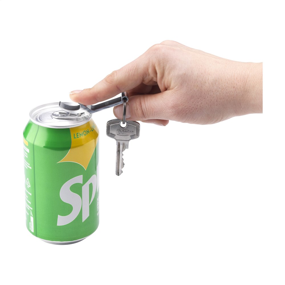 Opener GRS Recycled Aluminium Schlüsselanhänger